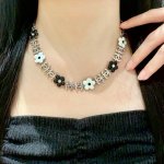 香奈儿山茶花双C项链