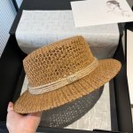gucci古奇平顶礼帽 镂空遮阳帽 小礼帽 头围57Cm