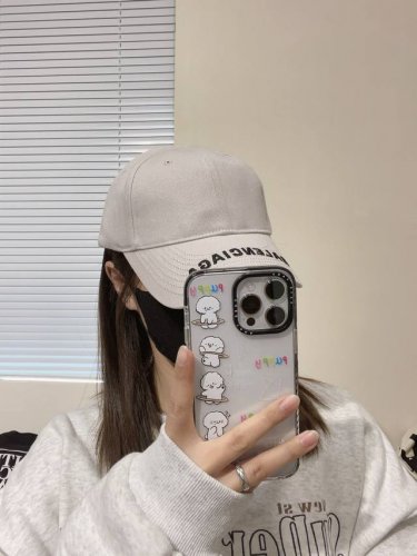 巴黎世家Balenciaga刺绣原单棒球帽质量非常棒休闲时尚百搭款男女同款！