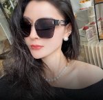 p80 【Gucci】2025开春新款 潮流爆款 时尚方框太阳镜 高品质 佩戴舒适 网红潮款墨镜 型号：G3101