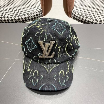 lv路易威登2025新款原单棒球帽，专柜1:1开模订制，原版帆布面料 轻盈透气！质量超赞，基础头围56，可调节。