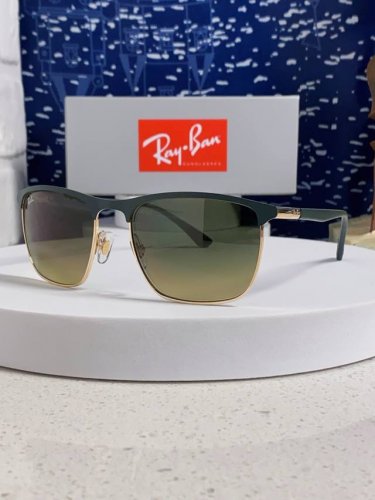 rayban雷朋 2025新款男女士官方春夏季旅行时尚百搭高级感驾驶墨镜 原单品质 高端玻璃镜片 Rb3686 Size:57口19-140