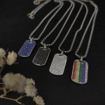david Yurman 满钻钻牌子项链。白钻、黑钻、蓝钻、彩钻四款 链条粗3Mm，长度50+5Cm或长度60+5Cm延迟