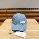 Gucci 古奇 新款原单棒球帽复古设计 专柜1:1开模订制 牛仔布料 轻盈透气 实物拍摄 男女适用 基础头围57Cm 贴片可调节
