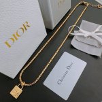 dior新款 迪奥项链原单货专柜新款开模复古潮流时尚必备 男女均可佩戴 情侣款同款 摇滚朋克泰银风格 复古元素 潮流百搭 官网同款项链最新款链条档次更高明星经典
