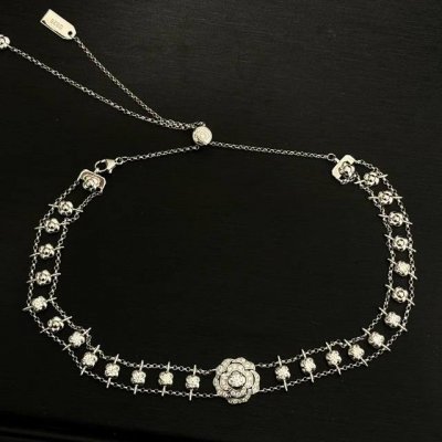 a0216 高级珠宝系列 小香风 山茶花Choker 颈链 钻石项链 立体雕刻花瓣栩栩如生仙气飘飘 日常Or 出席宴会都可以胜任的款式 高定珠宝即视感懂货白富美