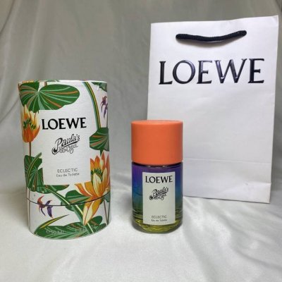 专柜品质 Loewe 罗意威伊维萨岛的绚丽假日淡香水50Ml 一款具有花香和美食调的 木质基调淡香水 木质基调 焚香 乳香 澳洲檀香 花香调 橙花油 阿拉伯茉莉