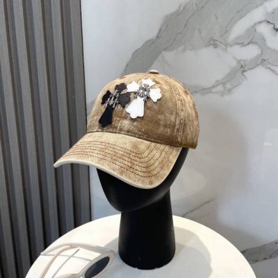 克罗心 25新款棒球帽，个性时尚经典十字架标志，休闲带点酷酷的感觉，中性款 男女同款！超好搭！ 头围:56-58Cm均可