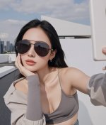偏光系列太阳镜 原版出货香奈儿网红超爆款经典奢华全球风[亲亲] 时尚圆框太阳镜 气质非凡 经典大框款式太阳眼镜[篮球] 顶级品质 奢华Logo 正版板材质量 型
