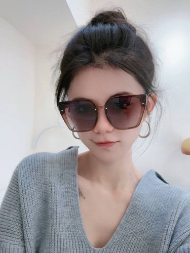 Chanel香奈儿 2025年开春新款 潮爆流款 时尚圆框太阳镜 高品质 佩戴舒适 网红潮墨款镜 型号X1204