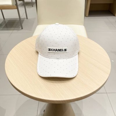 香奈儿Chanel 2025新品点钻棒球帽 小香经典简约 时尚休闲设计 跑量新品