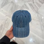 Chrome Hearts 克罗心早春韩版时尚复古做旧破洞帽子磨损设计百搭棒球帽鸭舌帽