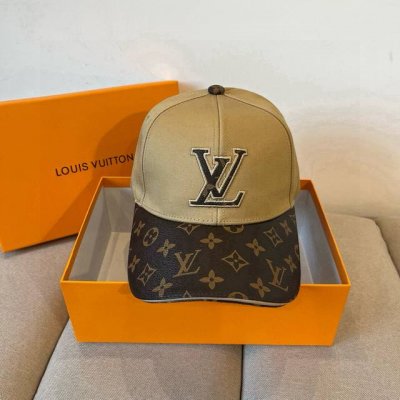 路易威登棒球帽 Louisvuitton新款Lv棒球帽 重工打造高端大气 百搭款男女通用 跑量