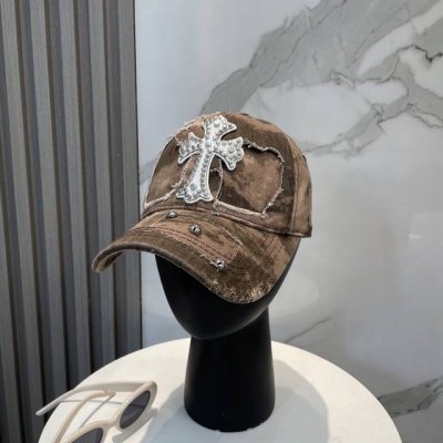 克罗心 25新款棒球帽，个性时尚经典十字架标志，休闲带点酷酷的感觉，中性款 男女同款！超好搭！ 头围:56-58Cm均可