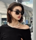 p90 新品Chanel 香奈儿珍珠太阳镜以独特魅力和前卫风格诠释春夏最新眼镜，质感超好佩带舒适 型号：Ch0910