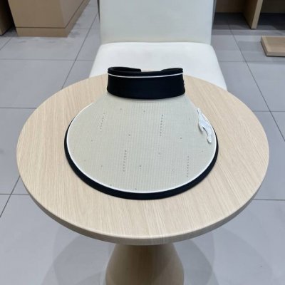 Celine塞琳黑胶防晒空顶帽子女夏防紫外线大帽檐遮脸遮阳帽太阳帽户外
