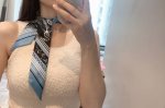 亚马逊庆典 这款小巧的真丝配饰佩戴方式千变万化 可为您的日常造型增添灵动妙趣 法国制造 设计师亨利 道西尼 Henri D'origny 尺寸 5 X 86.5