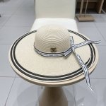 Chanel香奈儿草帽女夏季防晒沙滩帽旅游度假大帽沿遮阳帽子女神百搭出游太阳帽