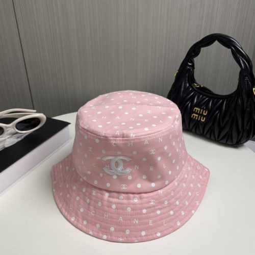 Chanel香奈儿 新款简约刺绣Logo渔夫帽新款出货 大牌款超好搭配 赶紧入手