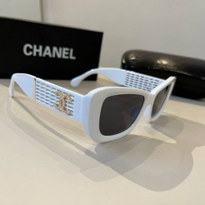 chanel香奈儿网红爆款太阳镜，遮阳修饰脸型神器