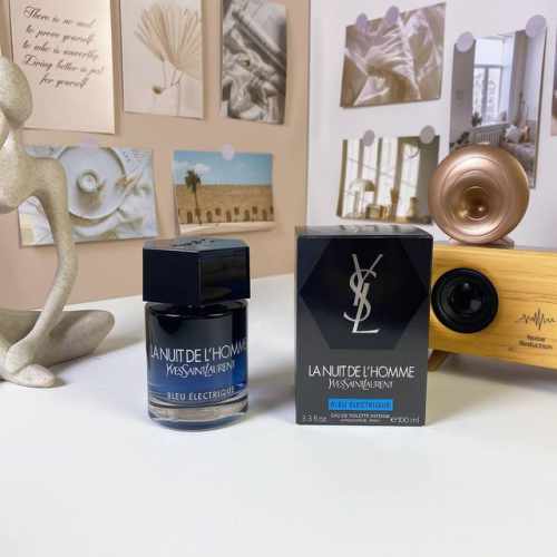 圣罗兰暗夜男士蓝色电力 Ml Ysl Yves Saint Laurent La Nuit De L'homme Bleu éLectrique, 品牌：圣罗兰