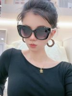 新品Chanel 香奈儿太阳镜以独特魅力和前卫风格诠释春夏最新眼镜，质感超好佩带舒适 型号：Ch7551