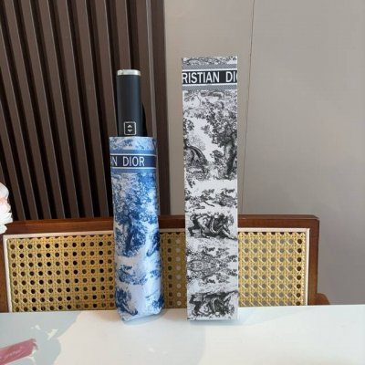Dior 迪奥 三折自动折叠晴雨伞 时尚原单代工品质 细节精致 看得见的品质 打破一成不变 色泽纯正艳丽