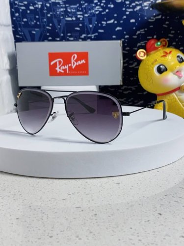 rayban雷朋 2025最新款 明星同款太阳镜男女飞行员式蛤蟆镜开车墨镜玻璃镜 男女通用 Rb3025特别版