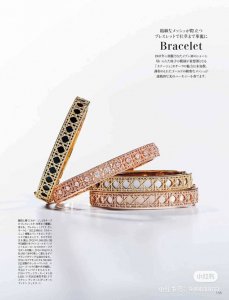 2025款Dior 迪奥 手镯 专柜一致，精选原版，黄铜材质，真金电镀，甜美气质高雅。 码数：16 18码