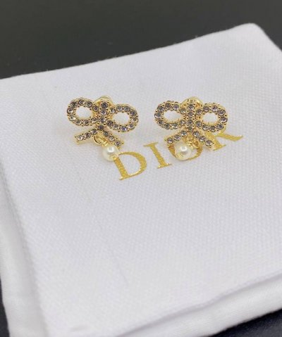 Daor 最新款迷你蝴蝶结耳环 一致Zp黄铜材质