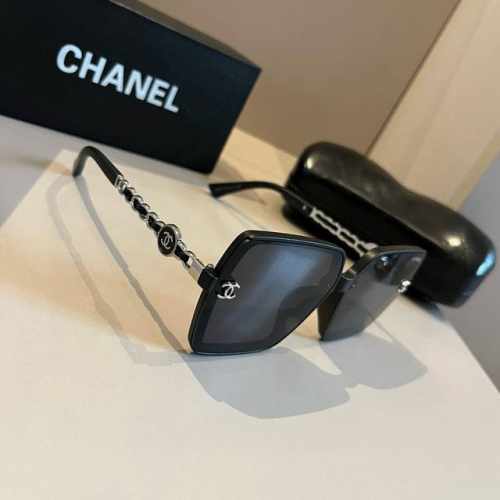 100￥ chanel香奈儿太阳镜众多明星同款[色]香奈儿新款大框墨镜 ，宝丽来超清太阳镜