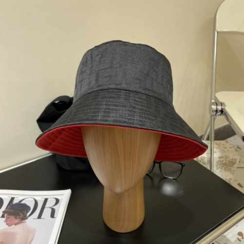 芬迪Fendi 双面渔夫帽 经典老花简约大方 超级无敌好看的帽子