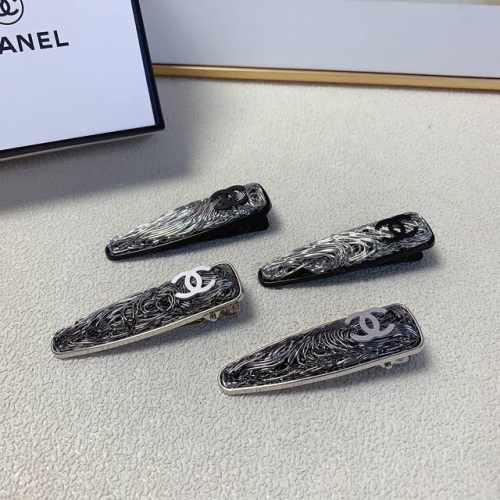 Chanel小香 Chanel压夹 金属Logo压夹边夹刘海夹日常精致小单品 气质百搭小仙女必入单品 宝藏款 闭眼入推荐款 一对