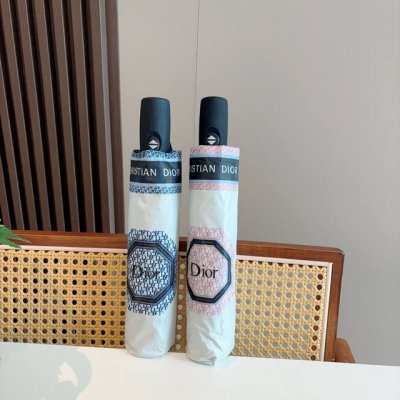 Dior 迪奥 三折自动折叠晴雨伞 时尚原单代工品质 细节精致 看得见的品质 打破一成不变 色泽纯正艳丽
