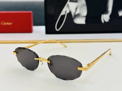 原版Cartie* 卡家 官网经典款 太阳镜 Ct0611S Size：57口19-145电镀工艺精湛大牌品 X戴起来气质十足！