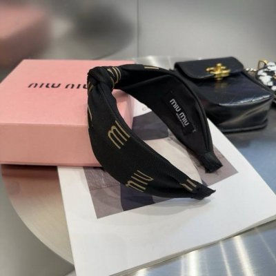 配包装盒 miumiu新款发箍 简单优雅 实用百搭 值得入手