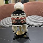香奈儿Chanel 2新款秋冬季毛绒雷锋帽加绒加厚护耳帽子防寒