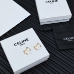 celine 珐琅耳钉Preclous新品 简单时尚火爆款出货 设计独特 前卫 美女必备款！