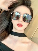 gucci-偏光太阳镜 2025开春新款 潮流爆款 时尚圆框偏光太阳镜 高品质 佩戴舒适 网红潮款墨镜 女士高清偏光太阳镜 高品质Tr镜框 型号：G1640