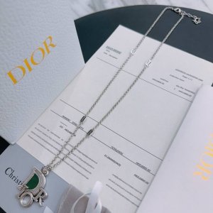 Dior新款 迪奥项链原单货专柜新款开模复古潮流时尚必备 男女均可佩戴 情侣款同款 摇滚朋克泰银风格 复古元素 潮流百搭 官网同款项链最新款链条档次更高明星经典