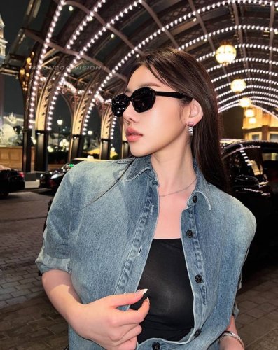 Gucci-偏光太阳镜 2025开春新款 潮流爆款 时尚小框偏光太阳镜 高品质 佩戴舒适 网红潮款墨镜 女士高清偏光太阳镜 高品质Tr镜框 型号 G6905