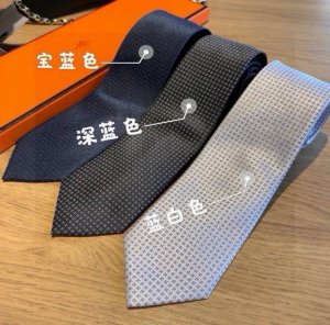 领带新款出货啦爱马仕男士新款领带系列 让男士可以充分展示自己个性 100%顶级斜纹真丝手工定制