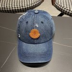 春夏新款 蒙口Moncler牛仔破洞棒球帽，年轻时尚潮人穿搭色系，好看有质感！