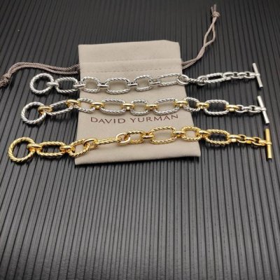 david Yurman 分色纽线蓝宝石手链 尺寸：19Cm 编号Dysl-023