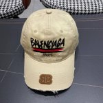 Balenciaga巴黎世家新款画画棒球帽 很酷的色系 男女佩戴都有不同Style 巴黎粉必入款