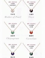 Amulette De Cartier系列卡地亚护身符项链 z一万三千八 认准真正购入珠宝类Z的 可订制真金版本 只做对版货 纯银精工灭世版 智秀同款 终于完美