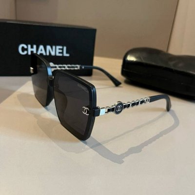 chanel香奈儿太阳镜众多明星同款 香奈儿新款大框墨镜 ，宝丽来超清太阳镜