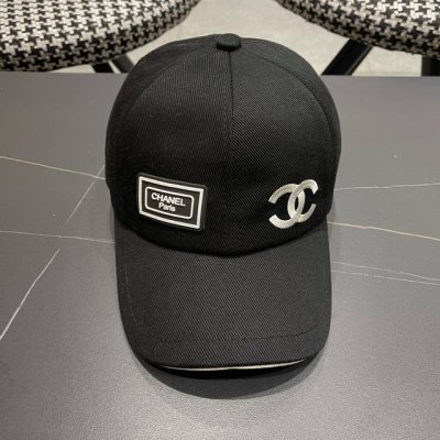 p80 Chanel（香奈儿）2025专柜新款原单刺绣棒球帽，1:1开模订制，立体刺绣，精致无暇！100%纯棉面料，原厂品质，独家实物拍摄。