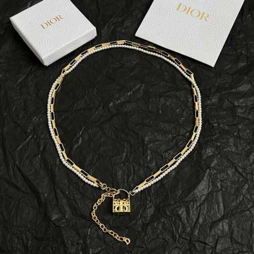 Dior 迪奥 项链 精选原版一致 黄铜材质 甜美气质高雅。