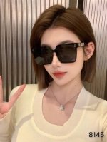 P90Herme*墨镜女方形复古韩版Ins高级感大脸显瘦网红个性街拍防晒太阳镜潮
